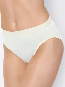 Slip mit elastischen Abschlüssen