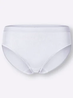 Slip mit elastischen Abschlüssen