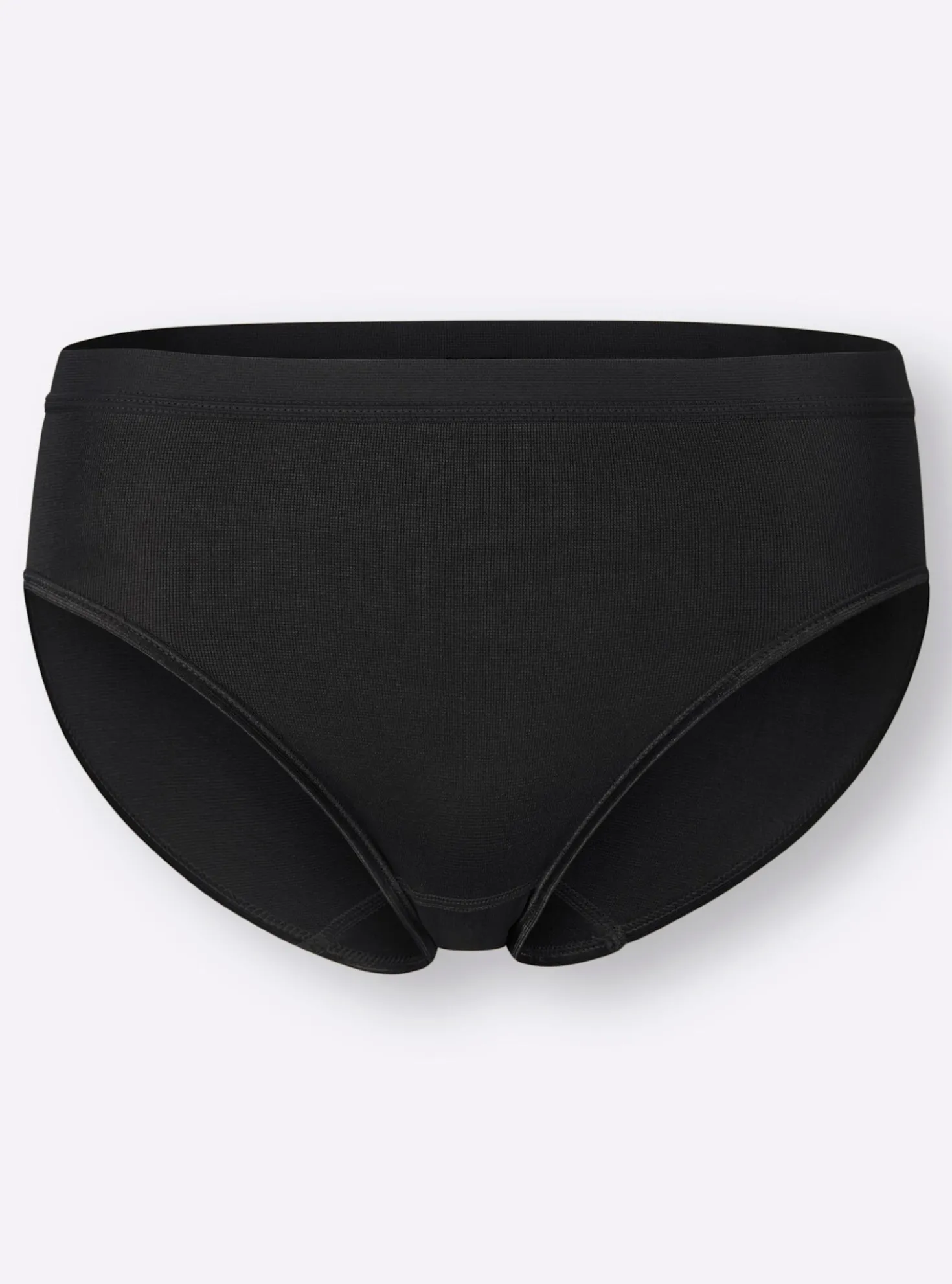 Slip mit elastischen Abschlüssen