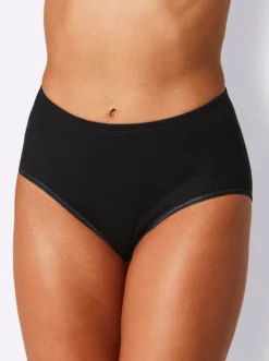 Slip mit Glanzbandeinfassung