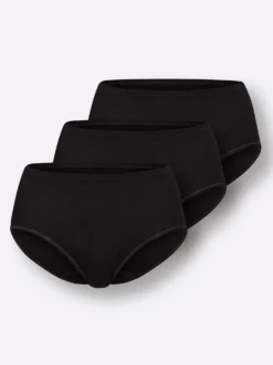 Slip mit Glanzbandeinfassung