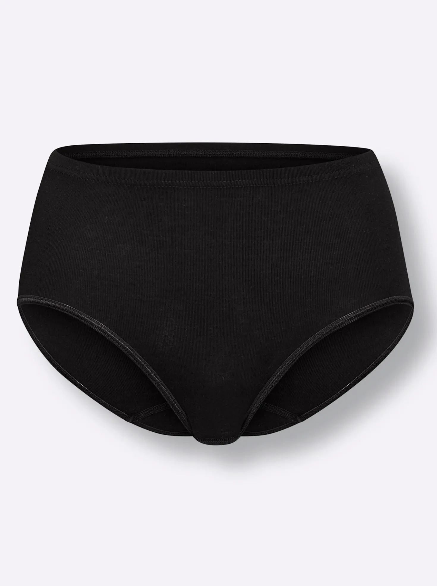 Slip mit Glanzbandeinfassung