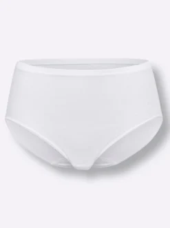 Slip mit Glanzbandeinfassung