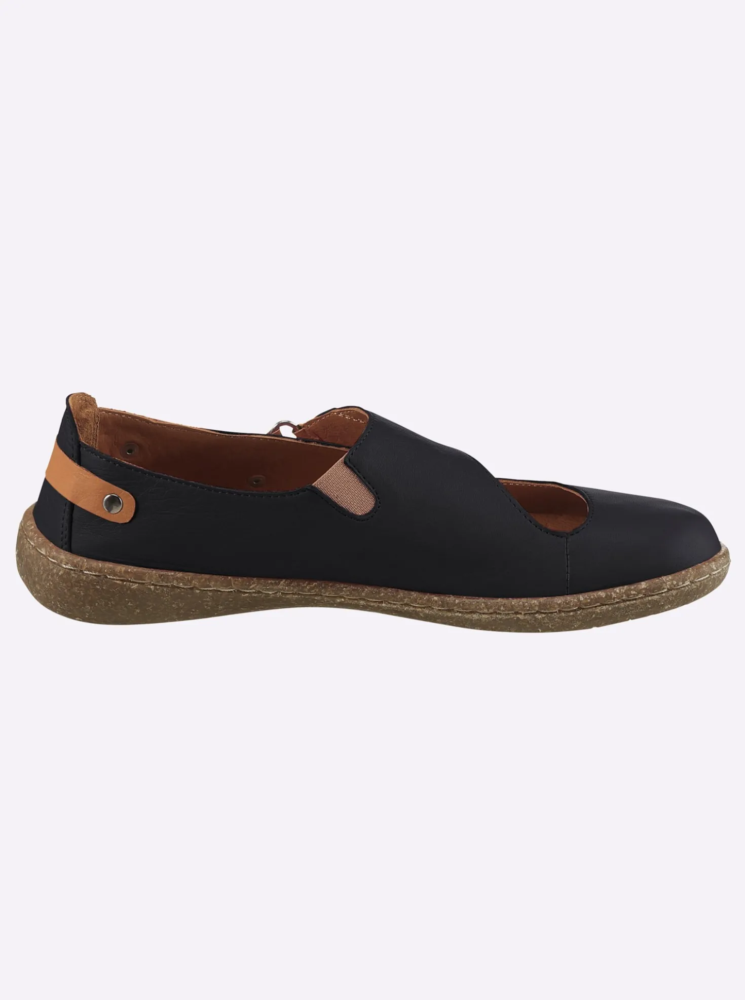 Slipper aus Leder