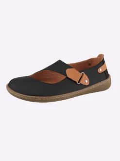 Slipper aus Leder