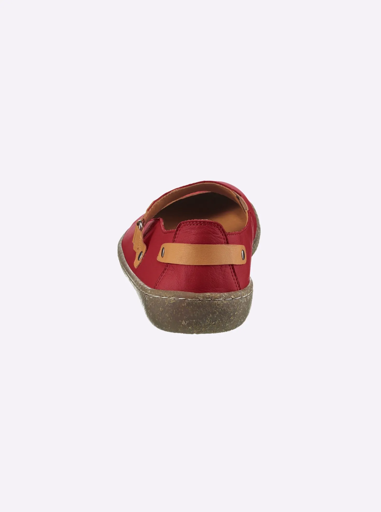Slipper aus Leder