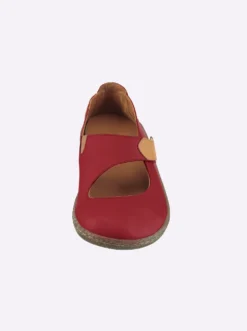 Slipper aus Leder