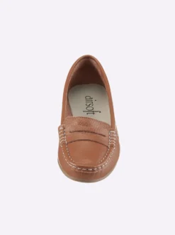 Slipper in Mokassin-Machart