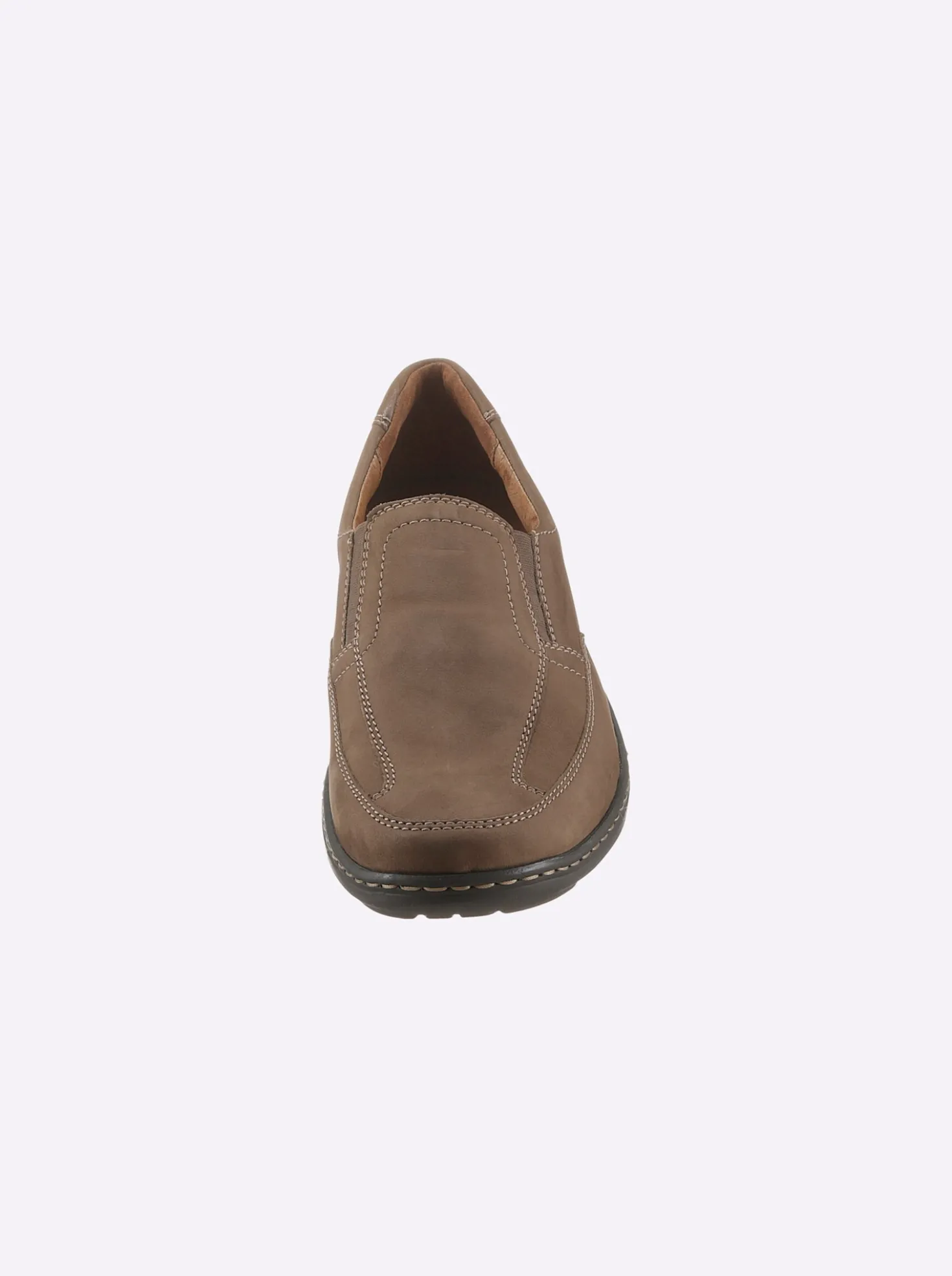 Slipper mit Leder-Fußbett