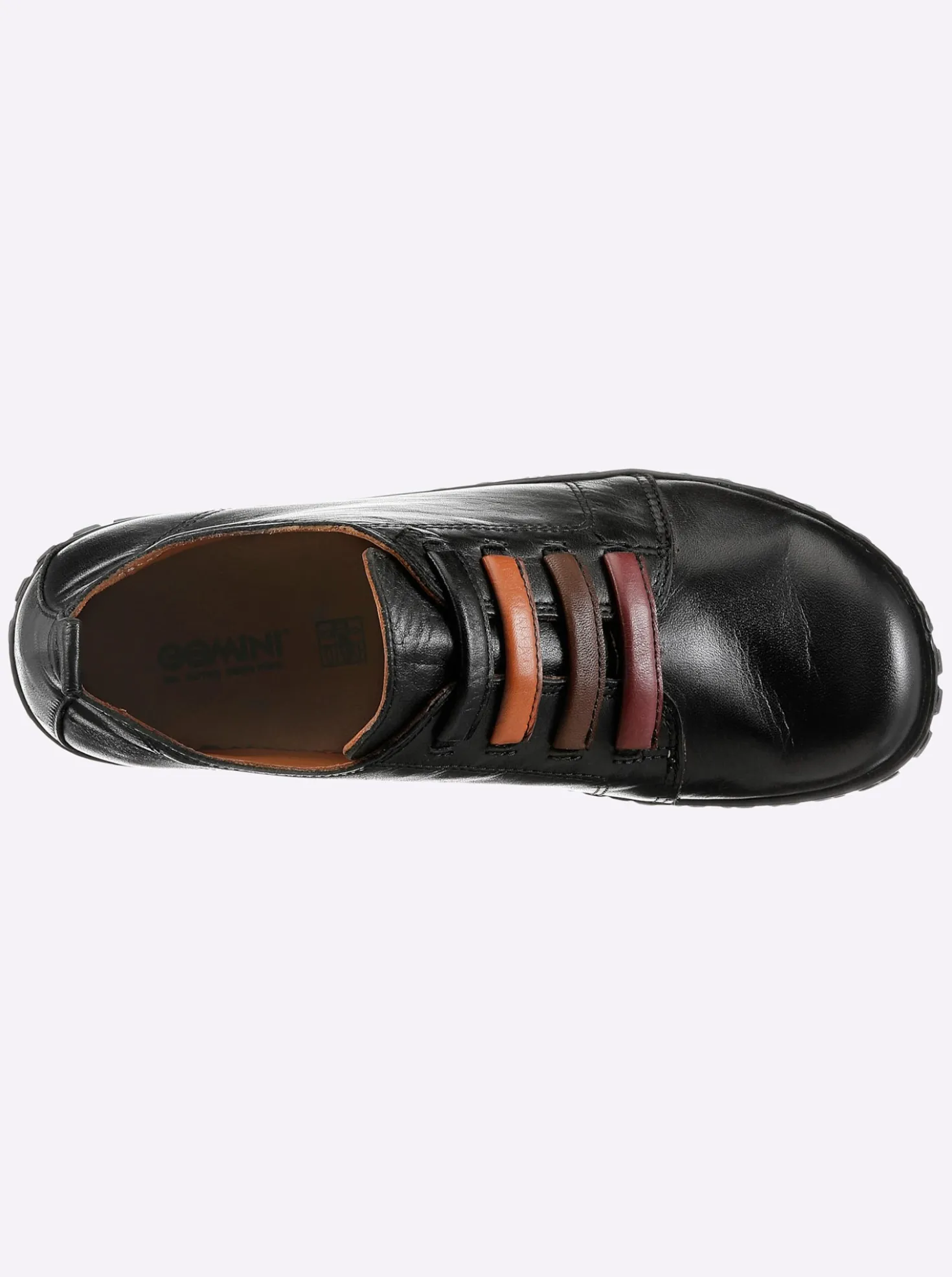 Slipper mit mehrfarbigen Details