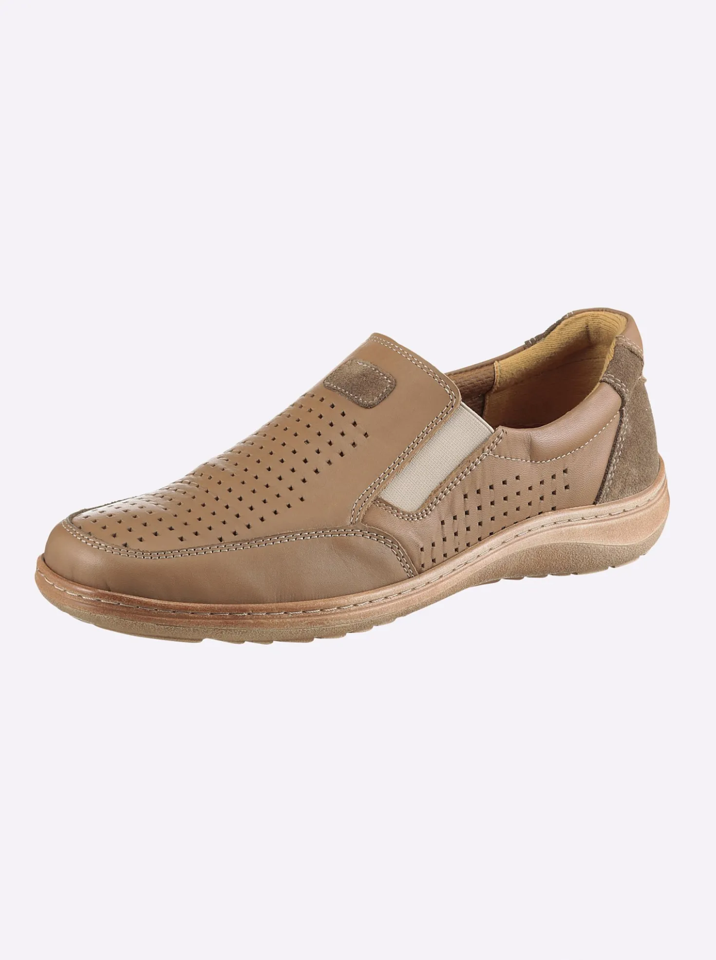 Slipper mit Perforation