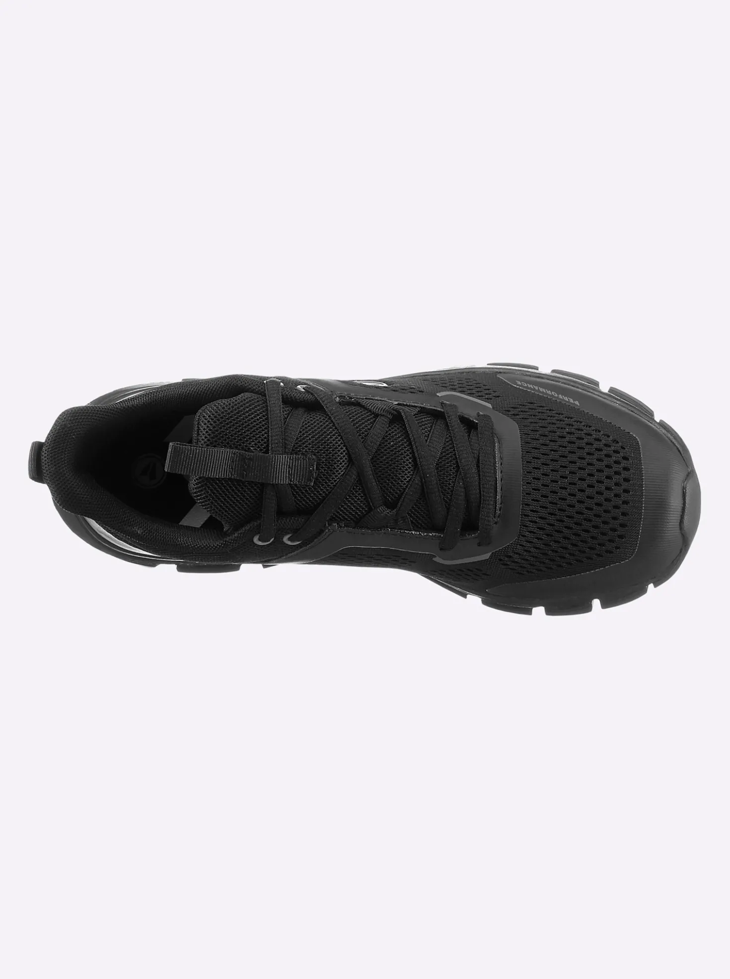 Sneaker aus Lederimitat und Textil