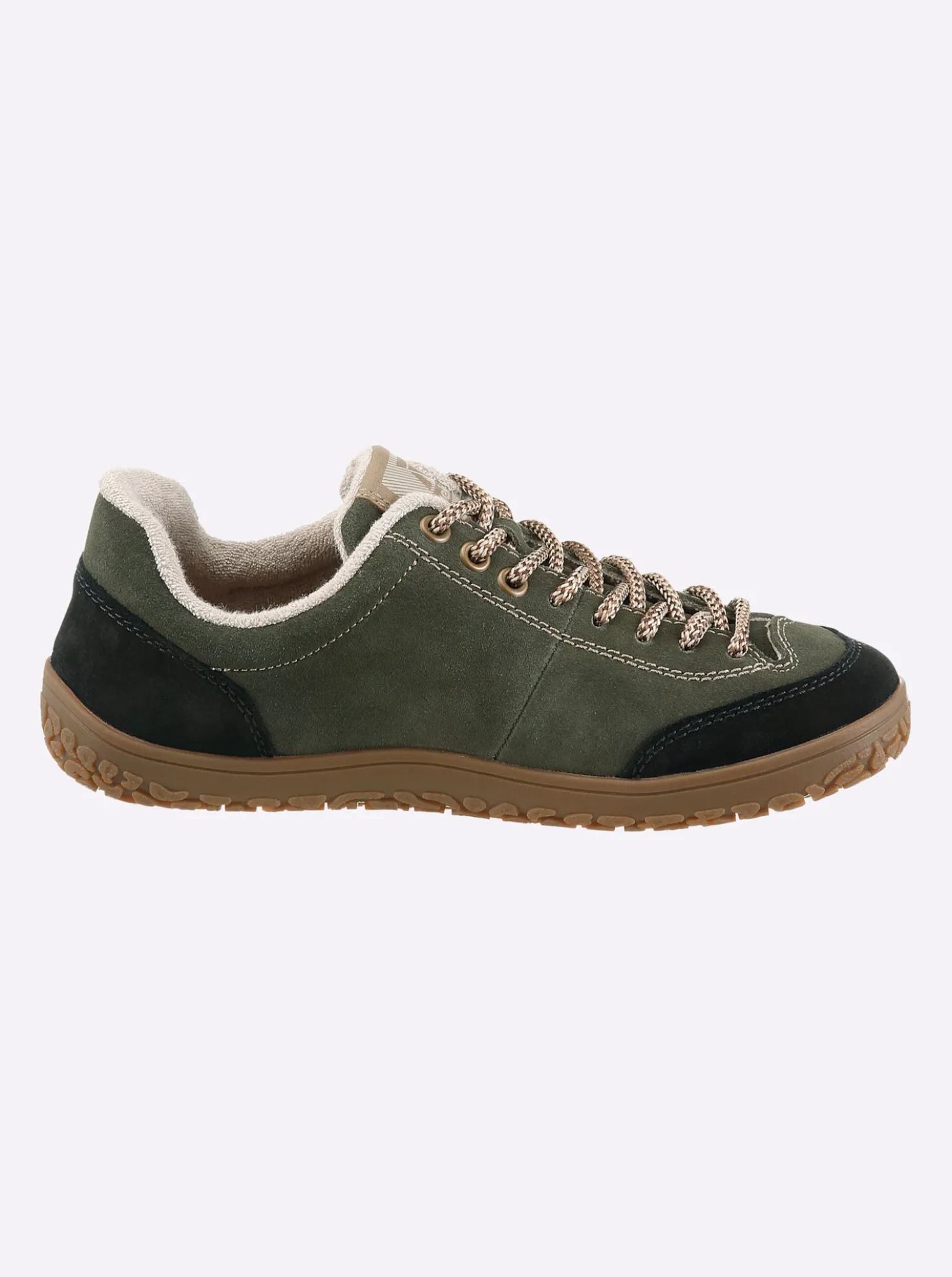 Sneaker aus Veloursleder