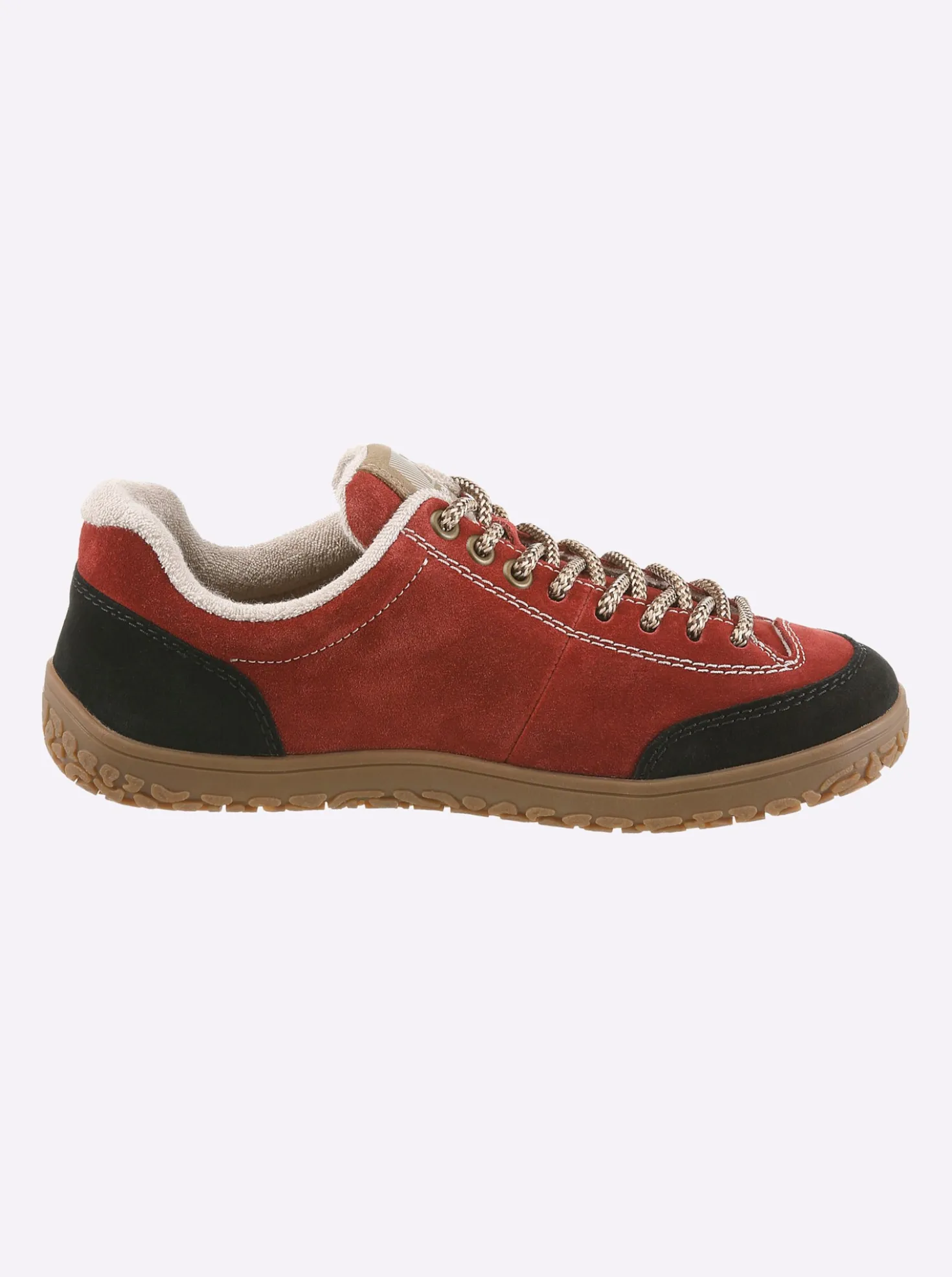 Sneaker aus Veloursleder
