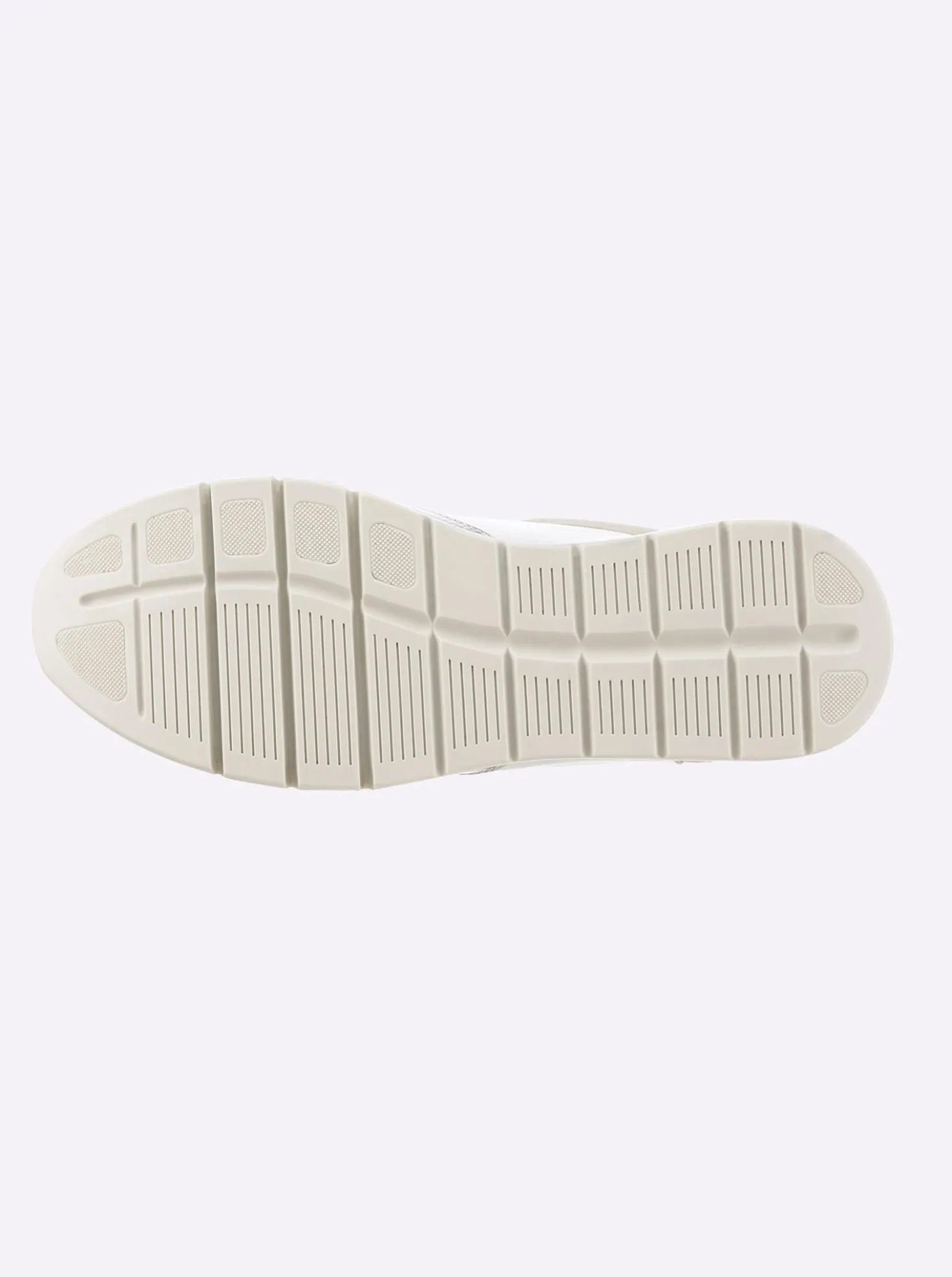Sneaker im Mix aus Glatt- und Veloursleder
