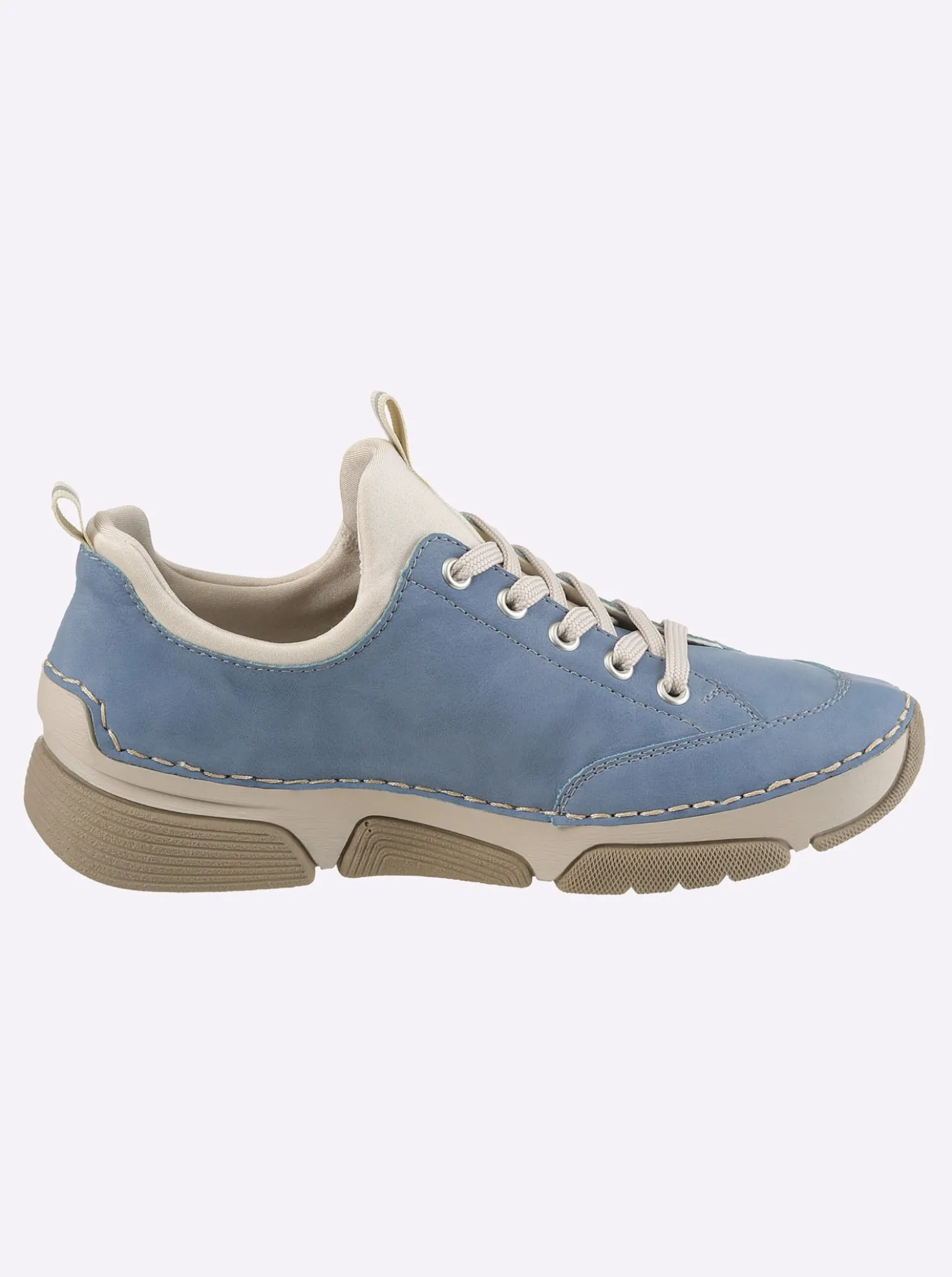 Sneaker mit elastischem Einsatz