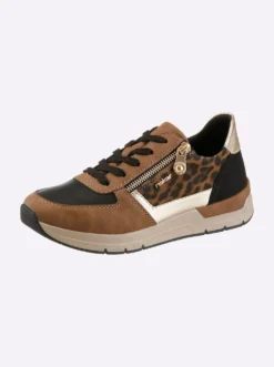 Sneaker mit Leo-Muster