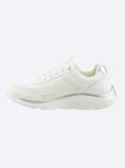 Sneaker mit metallisch schimmernden Akzenten