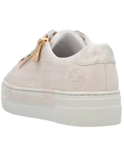 Sneaker mit seitlichem Reißverschluss