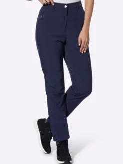Softshellhose mit Fleece-Innenseite