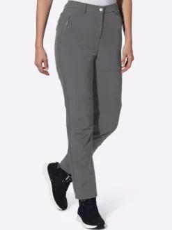 Softshellhose mit Fleece-Innenseite