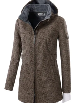 Softshelljacke gefüttert, wasserabweisend