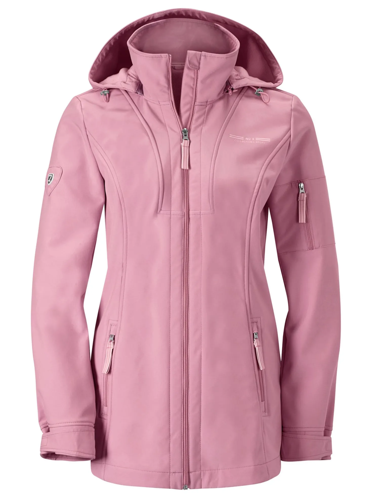Softshelljacke mit Fleece-Futter