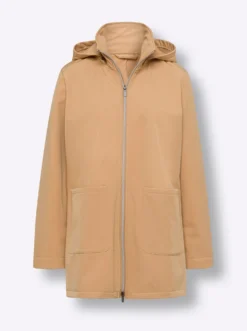 Softshelljacke mit Fleece-Futter