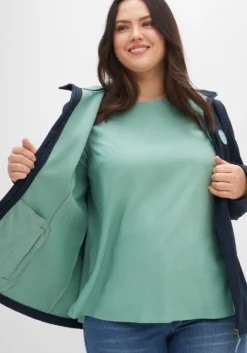 Softshelljacke mit Fleece-Innenseite