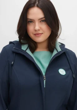 Softshelljacke mit Fleece-Innenseite