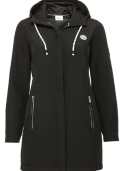 Softshelljacke mit Kapuze