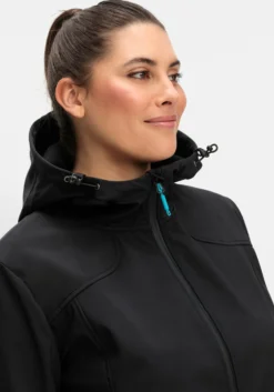 Softshelljacke mit 2-Wege-Reißverschluss