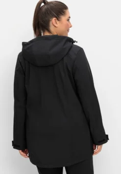 Softshelljacke mit 2-Wege-Reißverschluss