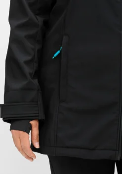 Softshelljacke mit 2-Wege-Reißverschluss