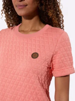 Sommerkleid im Jacquard-Muster