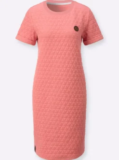 Sommerkleid im Jacquard-Muster