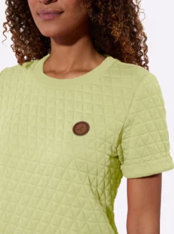 Sommerkleid im Jacquard-Muster