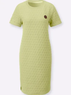 Sommerkleid im Jacquard-Muster