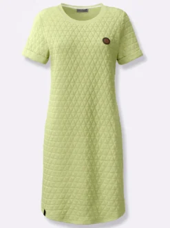 Sommerkleid im Jacquard-Muster