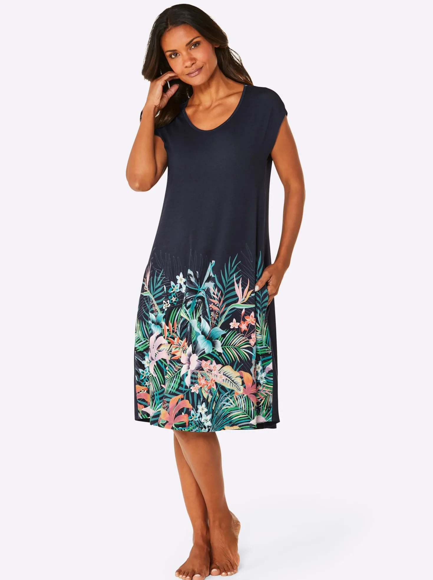 Sommerkleid in A-Linie