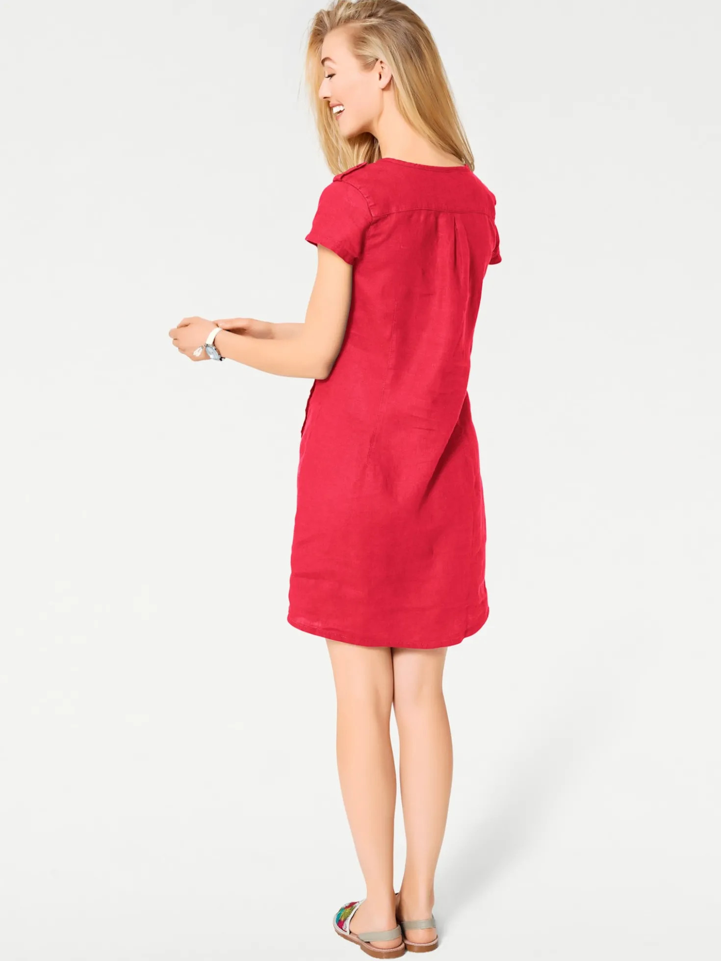 Sommerkleid in knieumspielender Länge