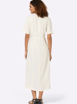 Sommerkleid Knöpfe in Horn-Optik