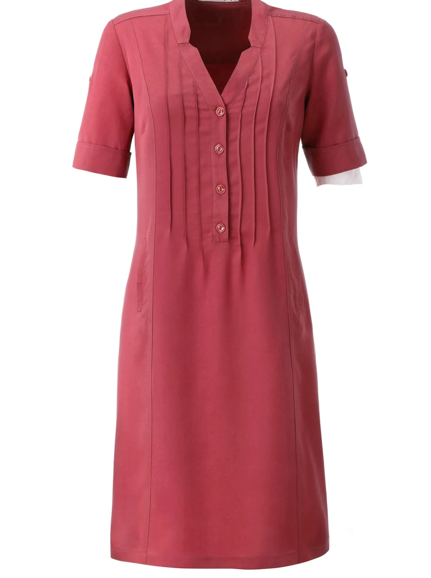 Sommerkleid mit Biesen-Verzierung