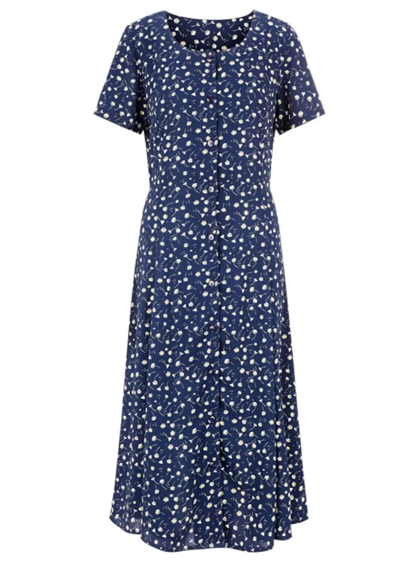 Sommerkleid mit Bindebändern, figurumspielend