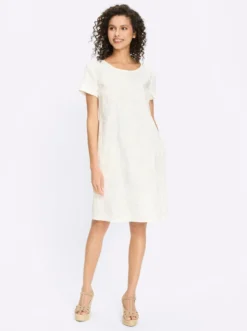 Sommerkleid mit Blumen-Stickerei