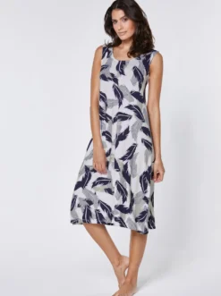 Sommerkleid mit Rundhals-Ausschnitt