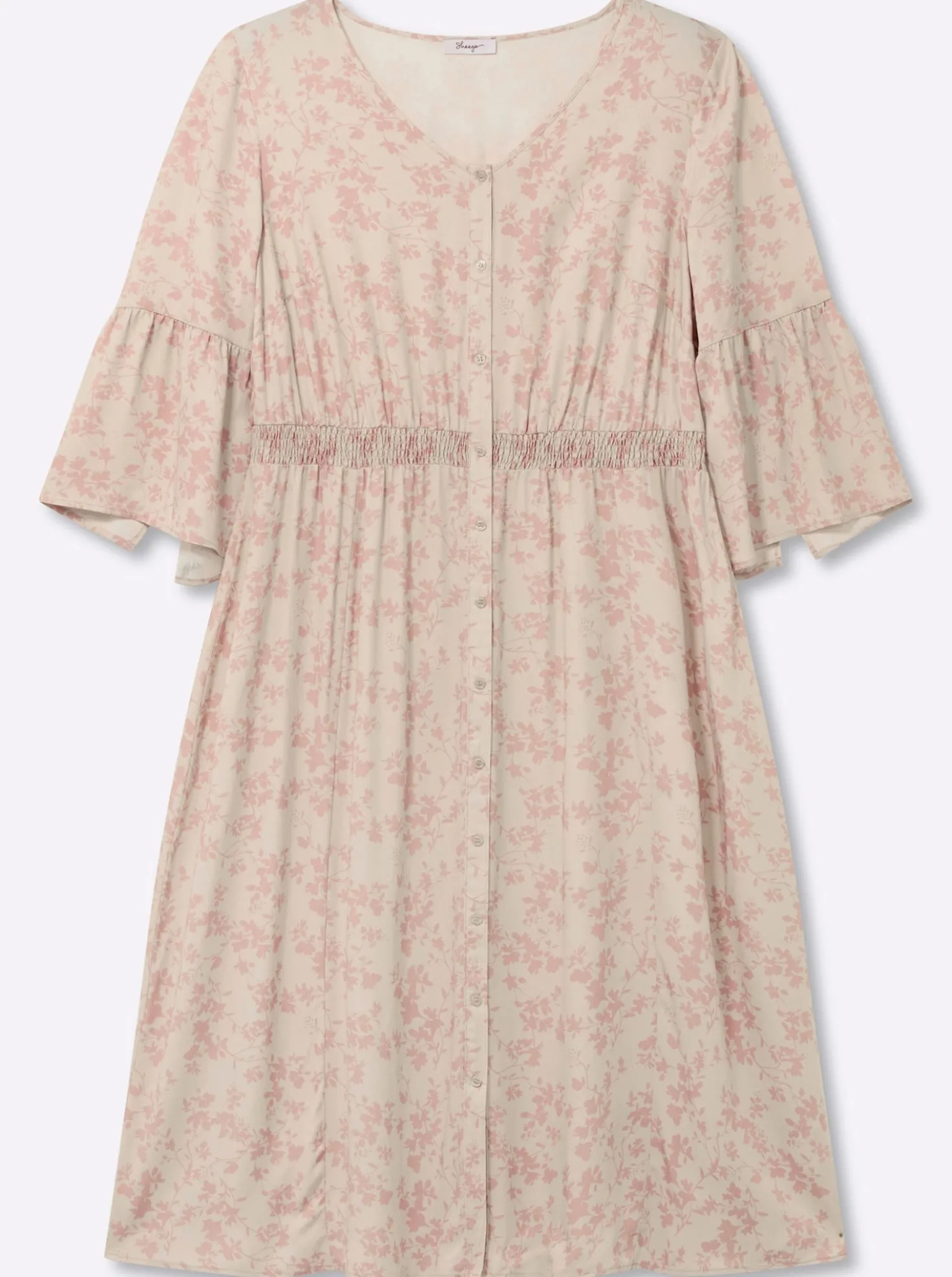 Sommerkleid mit Volantärmeln