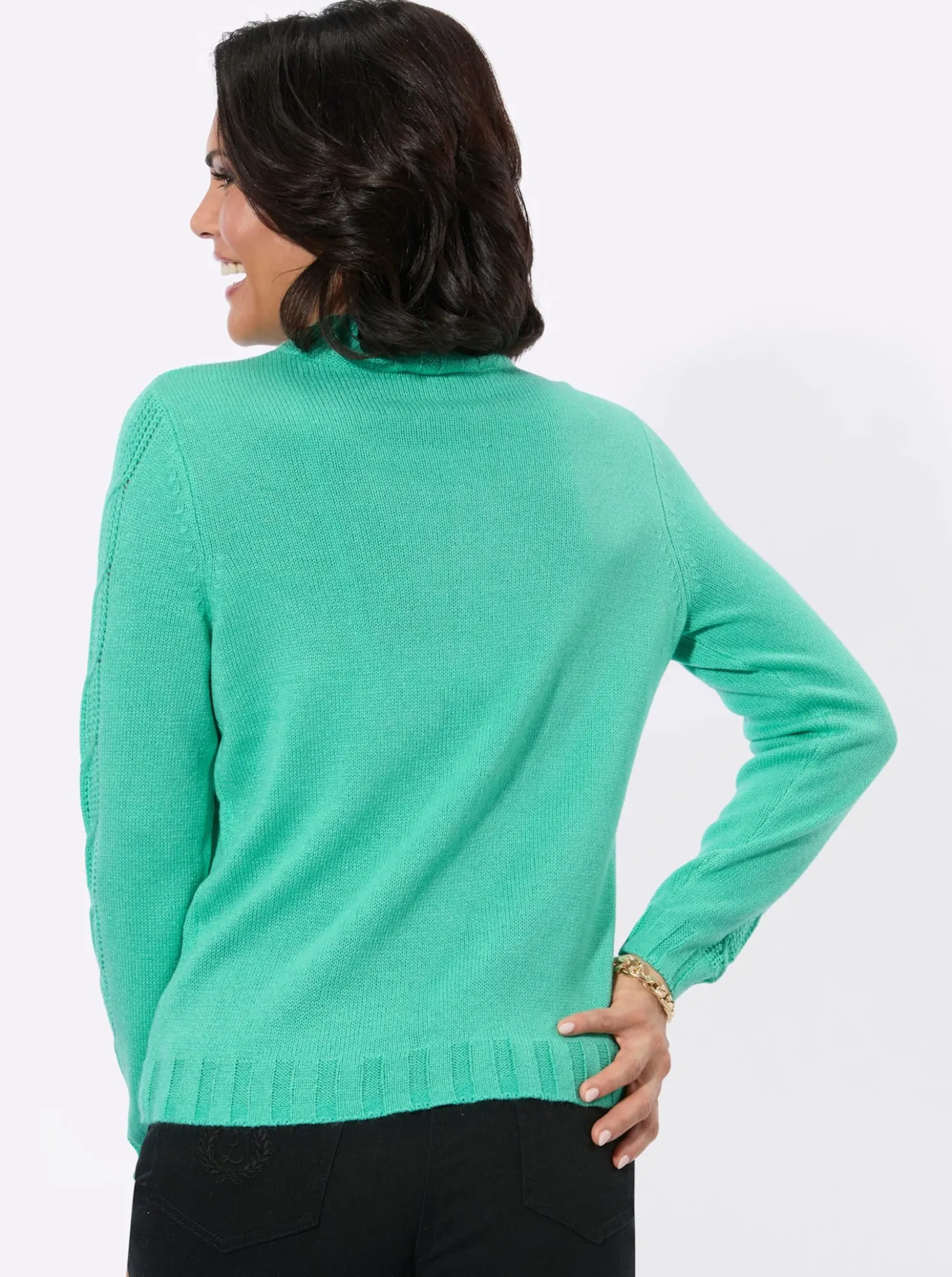Stehkragenpullover