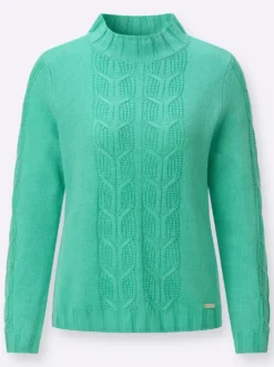 Stehkragenpullover