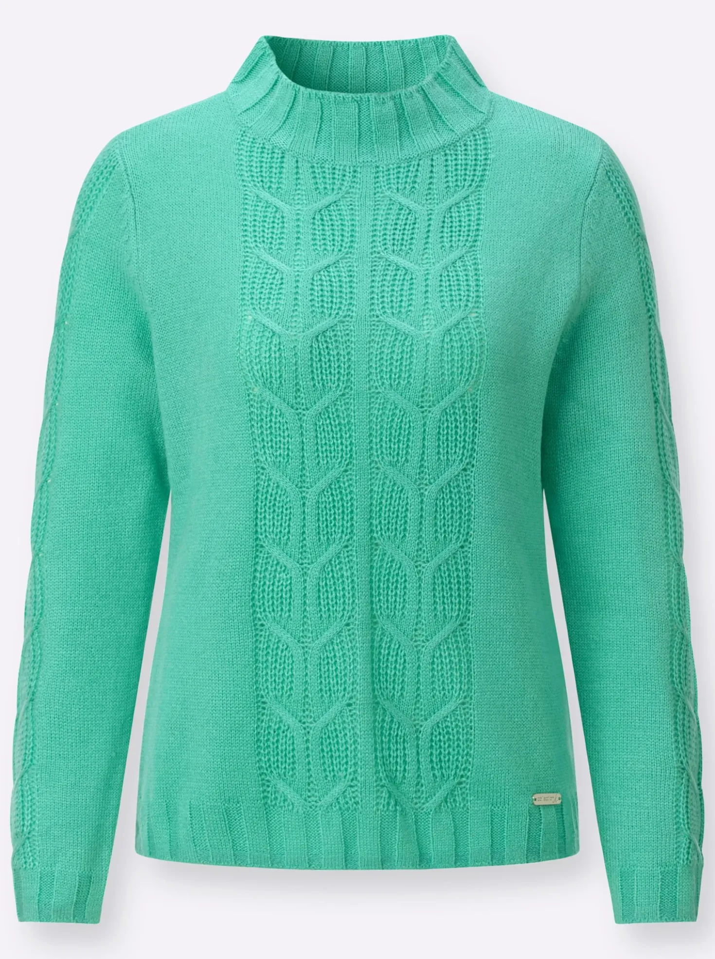 Stehkragenpullover